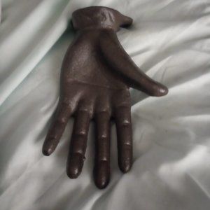 Cast iron hand wall mount